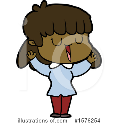 Royalty-Free (RF) Woman Clipart Illustration by lineartestpilot - Stock Sample #1576254