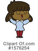 Woman Clipart #1576254 by lineartestpilot