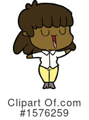 Woman Clipart #1576259 by lineartestpilot