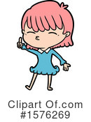 Woman Clipart #1576269 by lineartestpilot
