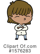 Woman Clipart #1576283 by lineartestpilot