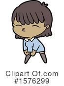 Woman Clipart #1576299 by lineartestpilot