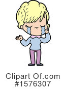 Woman Clipart #1576307 by lineartestpilot