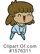 Woman Clipart #1576311 by lineartestpilot