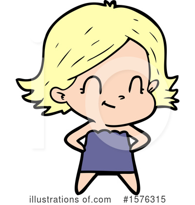 Royalty-Free (RF) Woman Clipart Illustration by lineartestpilot - Stock Sample #1576315