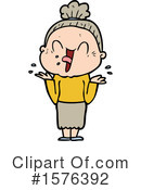 Woman Clipart #1576392 by lineartestpilot