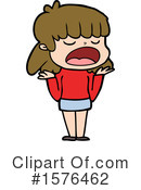 Woman Clipart #1576462 by lineartestpilot