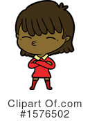 Woman Clipart #1576502 by lineartestpilot