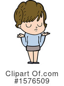 Woman Clipart #1576509 by lineartestpilot