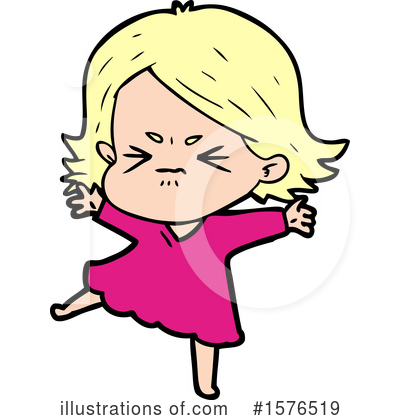 Royalty-Free (RF) Woman Clipart Illustration by lineartestpilot - Stock Sample #1576519