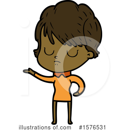 Royalty-Free (RF) Woman Clipart Illustration by lineartestpilot - Stock Sample #1576531