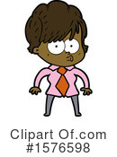 Woman Clipart #1576598 by lineartestpilot
