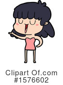 Woman Clipart #1576602 by lineartestpilot