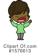 Woman Clipart #1576613 by lineartestpilot