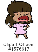 Woman Clipart #1576617 by lineartestpilot