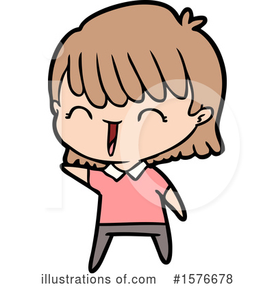 Royalty-Free (RF) Woman Clipart Illustration by lineartestpilot - Stock Sample #1576678