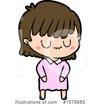 Royalty-Free (RF) Woman Clipart Illustration by lineartestpilot - Stock Sample #1576685