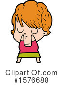 Woman Clipart #1576688 by lineartestpilot