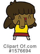 Woman Clipart #1576694 by lineartestpilot