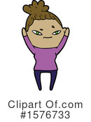 Woman Clipart #1576733 by lineartestpilot