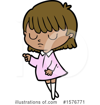 Royalty-Free (RF) Woman Clipart Illustration by lineartestpilot - Stock Sample #1576771