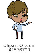Woman Clipart #1576790 by lineartestpilot