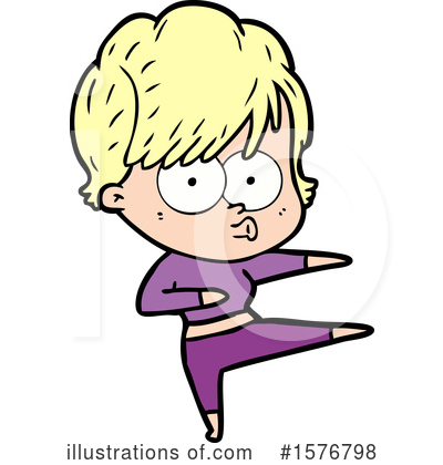 Royalty-Free (RF) Woman Clipart Illustration by lineartestpilot - Stock Sample #1576798