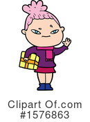 Woman Clipart #1576863 by lineartestpilot