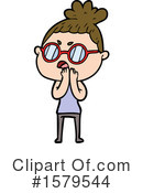 Woman Clipart #1579544 by lineartestpilot