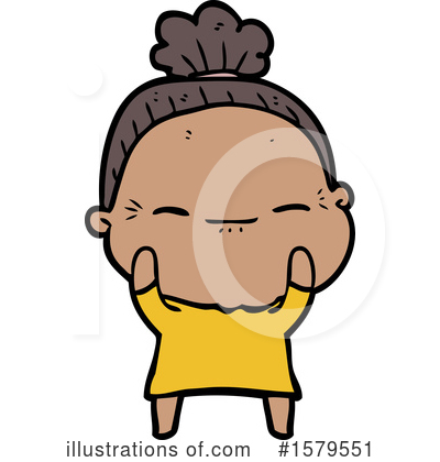 Royalty-Free (RF) Woman Clipart Illustration by lineartestpilot - Stock Sample #1579551