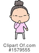 Woman Clipart #1579555 by lineartestpilot