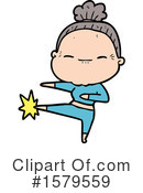 Woman Clipart #1579559 by lineartestpilot