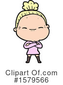 Woman Clipart #1579566 by lineartestpilot
