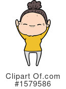 Woman Clipart #1579586 by lineartestpilot