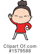 Woman Clipart #1579588 by lineartestpilot