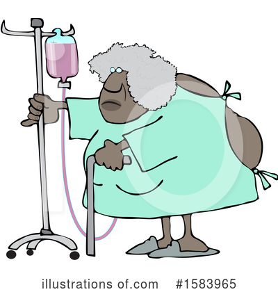 Hospital Gown Clipart #1583965 by djart