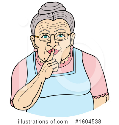 Royalty-Free (RF) Woman Clipart Illustration by LaffToon - Stock Sample #1604538
