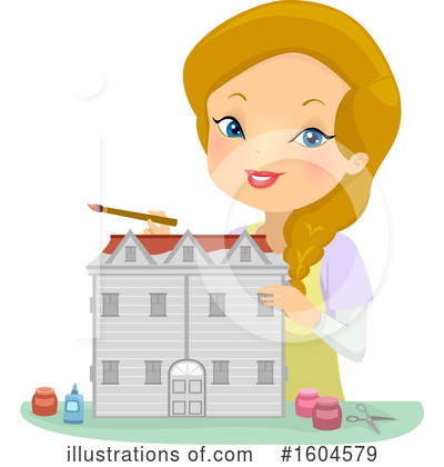 Royalty-Free (RF) Woman Clipart Illustration by BNP Design Studio - Stock Sample #1604579