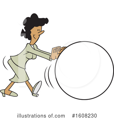 Royalty-Free (RF) Woman Clipart Illustration by Johnny Sajem - Stock Sample #1608230