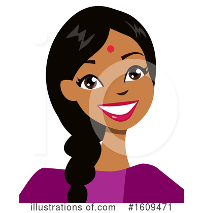 Royalty-Free (RF) Woman Clipart Illustration by peachidesigns - Stock Sample #1609471