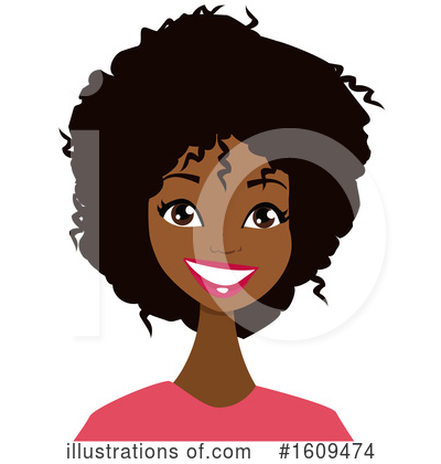 Afro Clipart #1609474 by peachidesigns