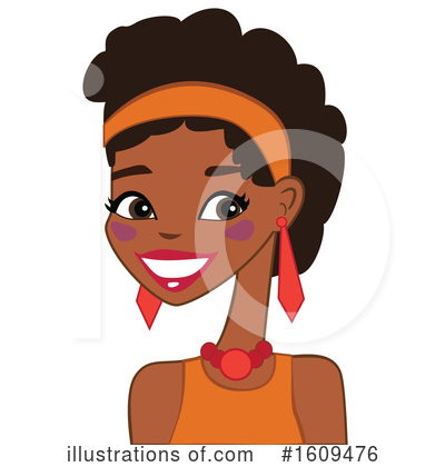 Afro Clipart #1609476 by peachidesigns