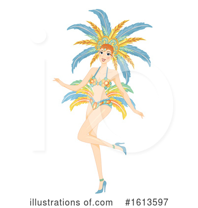Royalty-Free (RF) Woman Clipart Illustration by BNP Design Studio - Stock Sample #1613597