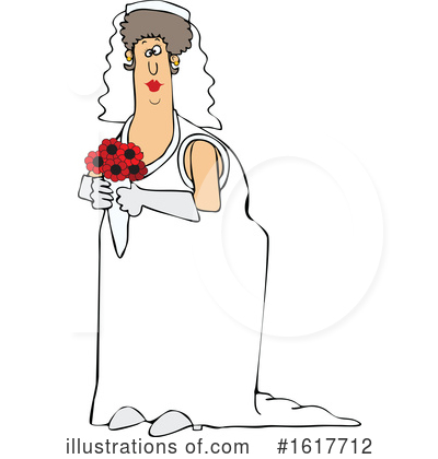 Royalty-Free (RF) Woman Clipart Illustration by djart - Stock Sample #1617712