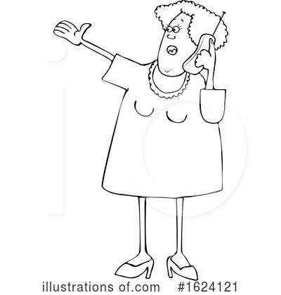 Royalty-Free (RF) Woman Clipart Illustration by djart - Stock Sample #1624121