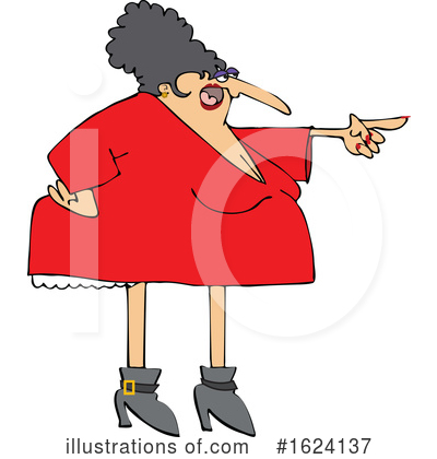 Royalty-Free (RF) Woman Clipart Illustration by djart - Stock Sample #1624137