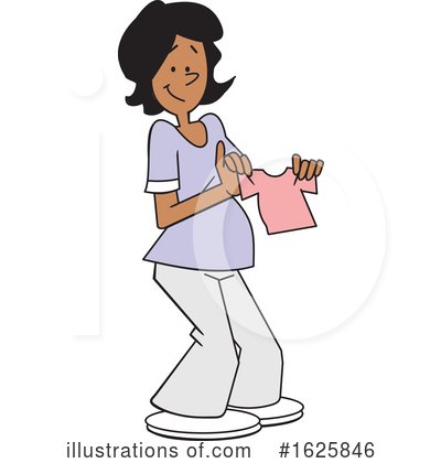 Pregnant Clipart #1625846 by Johnny Sajem