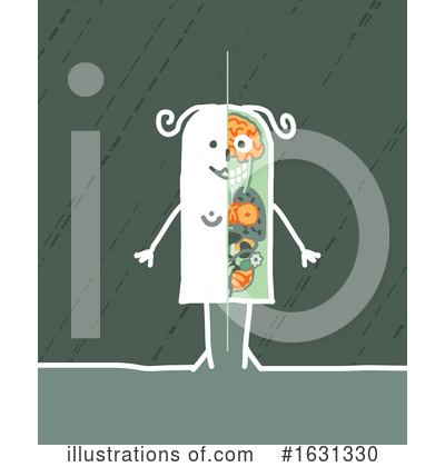 Royalty-Free (RF) Woman Clipart Illustration by NL shop - Stock Sample #1631330