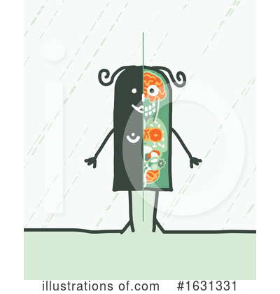 Royalty-Free (RF) Woman Clipart Illustration by NL shop - Stock Sample #1631331