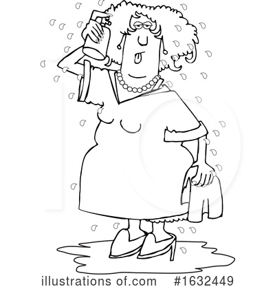 Hot Flashes Clipart #1632449 by djart